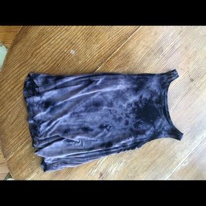 Purple Tie Dye Tank Top